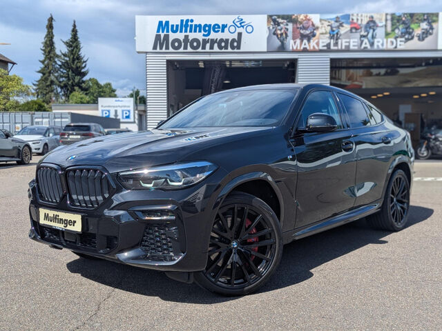 BMW X6 x30d M Sport Ad-M-Fahrw.Kamera Live-Prof.22 Sportpaket Bluetooth Navi LED Vollleder Klima PDC el. Ansicht 2 für Fahrzeugdetailseite