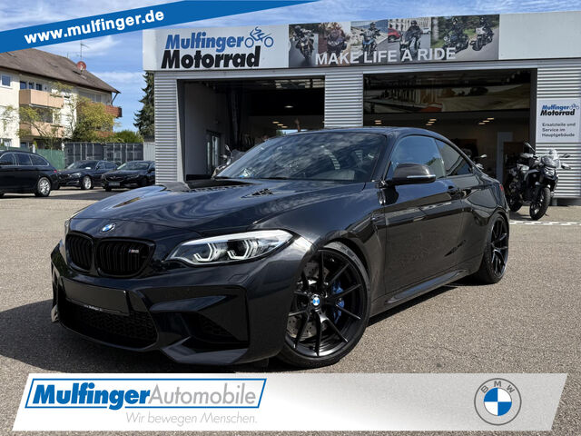 BMW M2 Coupe Black Shadow Edition Ad. LED Ha/Ka RFK Sportpaket Bluetooth Navi Vollleder Klima PDC el. Fe Ansicht 1 für Fahrzeugdetailseite