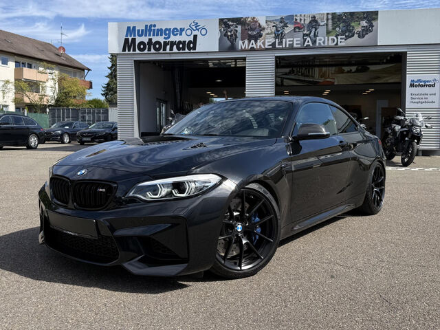 BMW M2 Coupe Black Shadow Edition Ad. LED Ha/Ka RFK Sportpaket Bluetooth Navi Vollleder Klima PDC el. Fe Ansicht 2 für Fahrzeugdetailseite