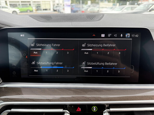 BMW X5 x45e Leder KomfS+Belüft.HUD ACC Laser AHK 20 Bluetooth Navi Vollleder Klima Luftfederung Standhz Ansicht 14 für Fahrzeugdetailseite