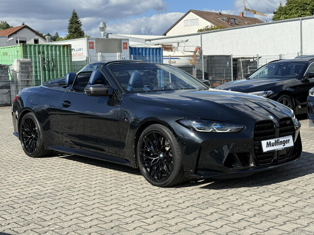 BMW M4 xDr.Cabrio Comp.Carbon Sitzbel.360° Lenkradh Sportpaket Bluetooth HUD Navi Vollleder Klima PDC e Ansicht 4 für Fahrzeugdetailseite
