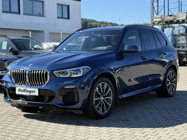 BMW X5 x45e M Sport IntAktiv.2Achs Laser 360°H/K.AHK Sportpaket Bluetooth Navi Vollleder Klima Luftfede Ansicht 4 für Fahrzeugdetailseite