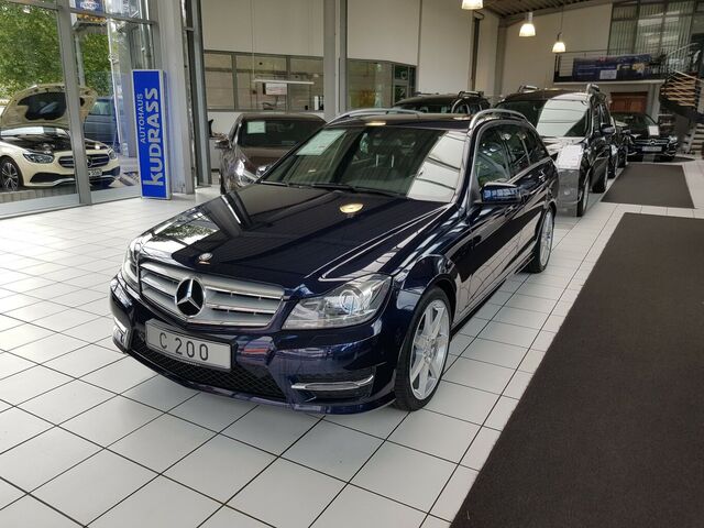 MERCEDES-BENZ C 200 AMG COMAND XENON MEMORY SPORT SCHIEBEDACH...