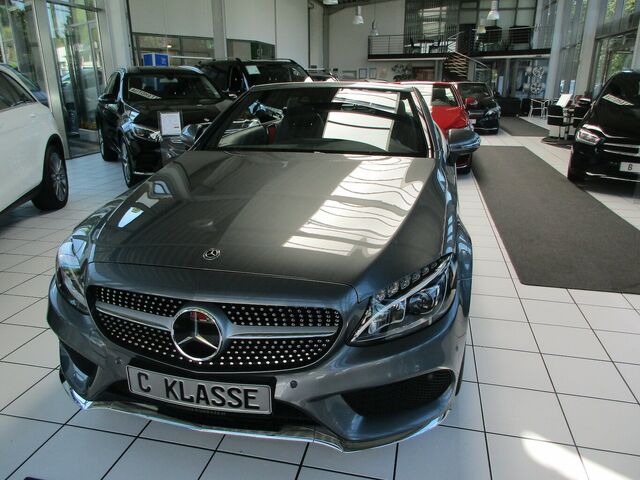 MERCEDES-BENZ C 200 AMG-LINE DISTRONIC LED SHZ AHK-KLAPPBAR DAB...