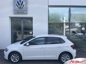 VW Polo Polo Highline 70KW DSG Navi LED Klima Einparkhilfe el. Fenster
