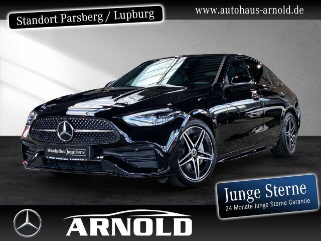 MERCEDES-BENZ C 180 AMG Line Night Kamera Totwinkel Winter-P. Ansicht 1 für Fahrzeugdetailseite