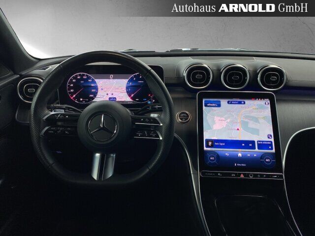 MERCEDES-BENZ C 180 AMG Line Night Kamera Totwinkel Winter-P. Ansicht 9 für Fahrzeugdetailseite