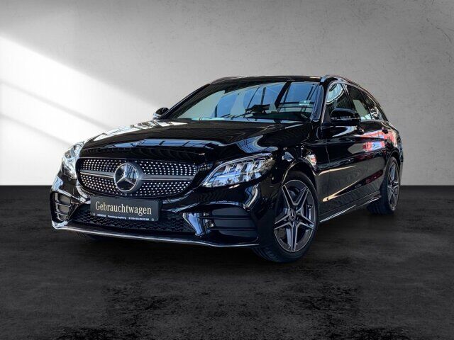 MERCEDES-BENZ C 180 T AMG Line Navi LED el-Klappe Sitzh Parktr Ansicht 2 für Fahrzeugdetailseite