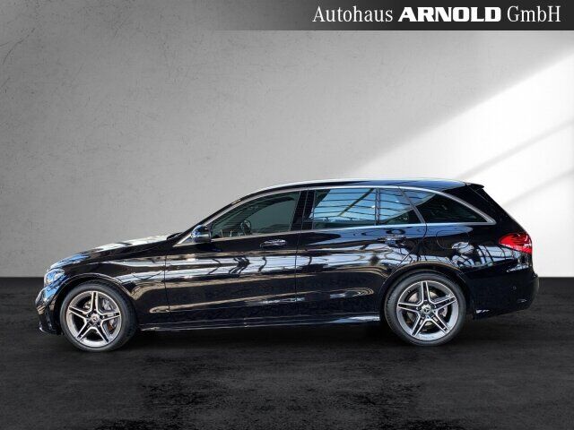 MERCEDES-BENZ C 180 T AMG Line Navi LED el-Klappe Sitzh Parktr Ansicht 3 für Fahrzeugdetailseite