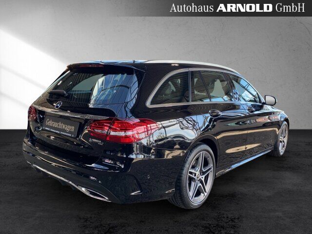 MERCEDES-BENZ C 180 T AMG Line Navi LED el-Klappe Sitzh Parktr Ansicht 5 für Fahrzeugdetailseite