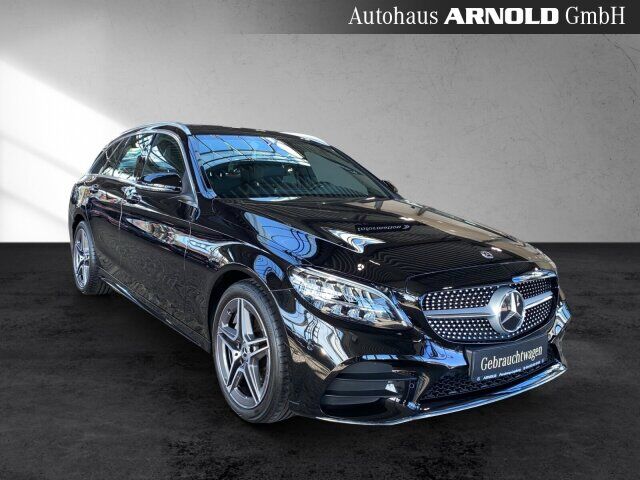 MERCEDES-BENZ C 180 T AMG Line Navi LED el-Klappe Sitzh Parktr Ansicht 7 für Fahrzeugdetailseite