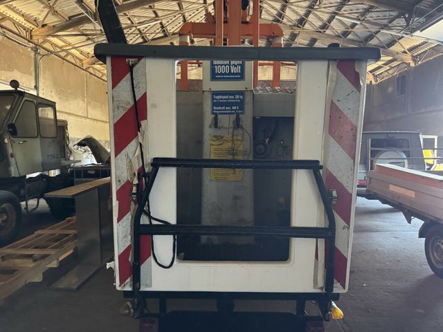 MERCEDES-BENZ LP 709 Arbeits- Hebebühne Grünes Kennzeichen...