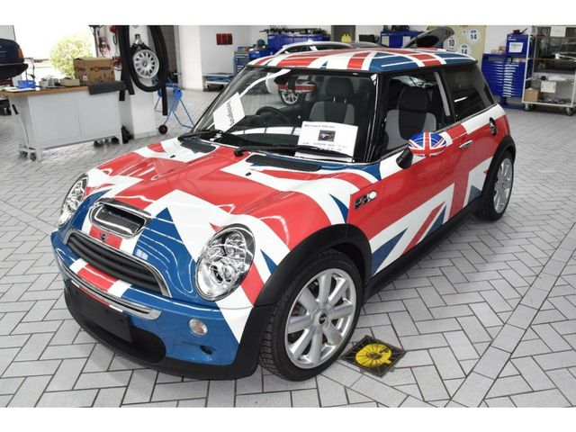 MINI Cooper S Chili UnionJack foliert RHD Rechtslenker...