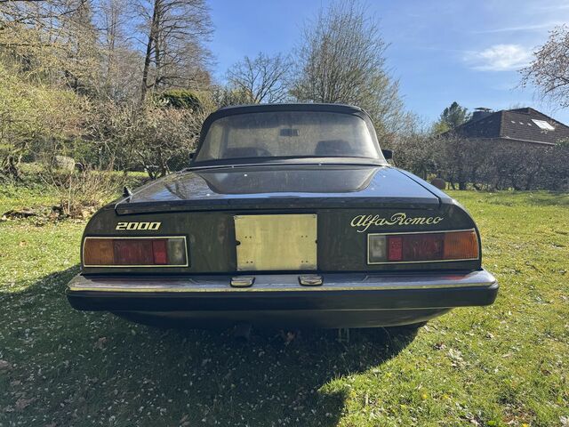 ALFA ROMEO Spider 2000 1. Hand, so nicht wieder zu bekommen...