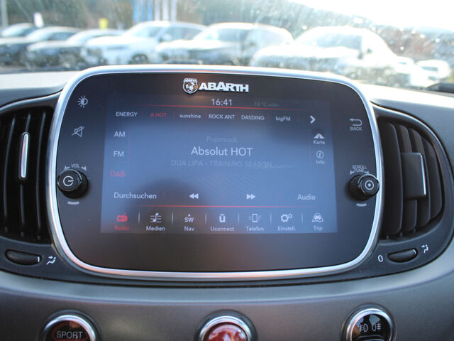 ABARTH 595 C Turismo 70th Anniversary Navi Android+Apple Ansicht 15 für Fahrzeugdetailseite