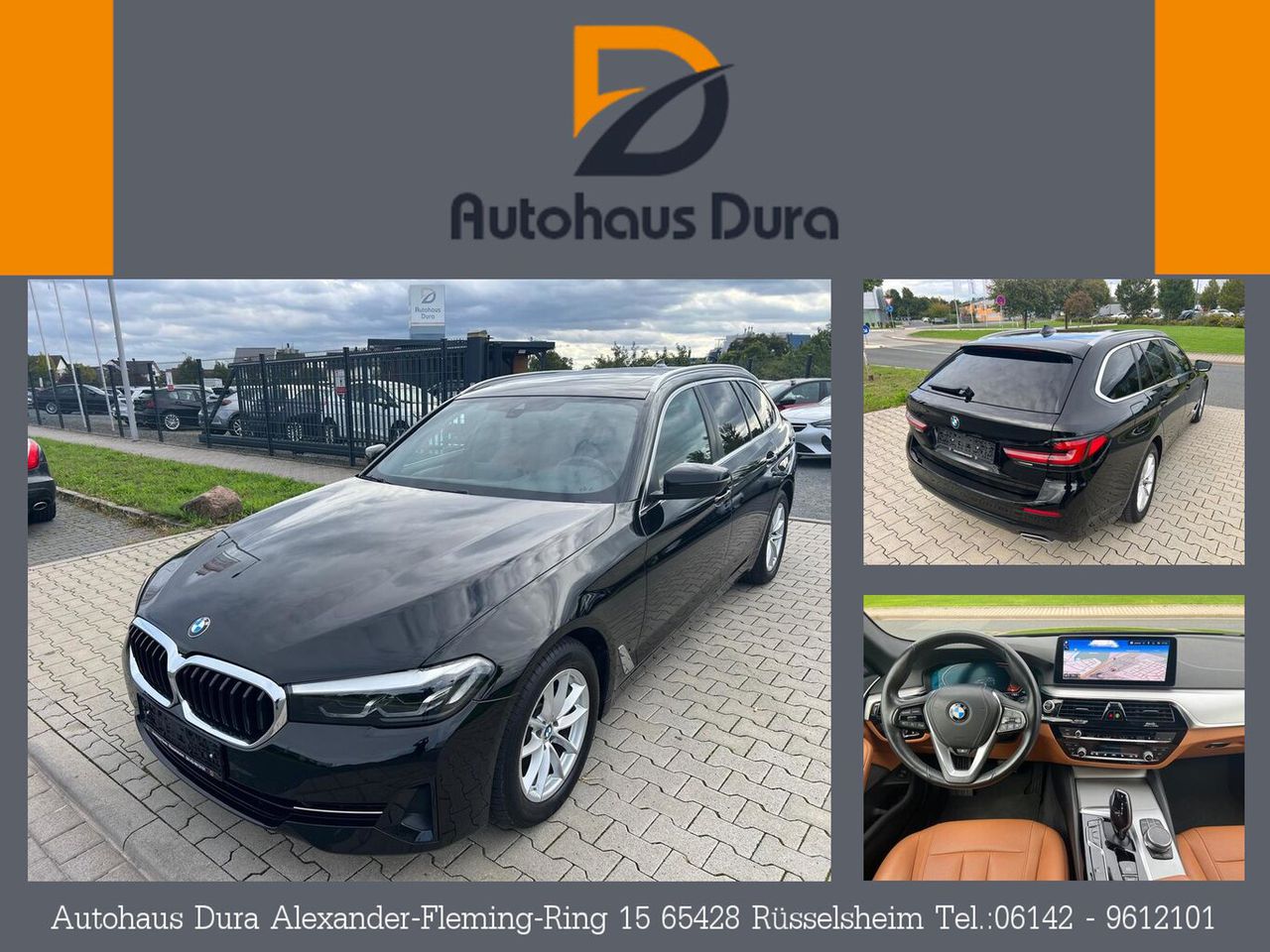 BMW 520 i Touring Aut. Navi+Led+Pano+Kamera+Ahk...