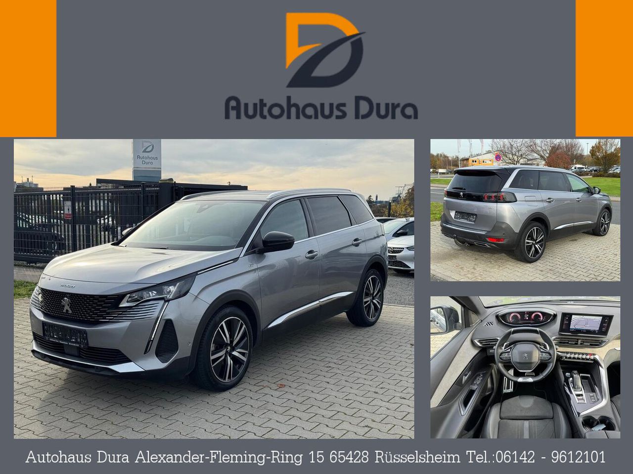 PEUGEOT 5008 GT Aut. Navi+Led+Kamera+Ahk+Pano+Shz...