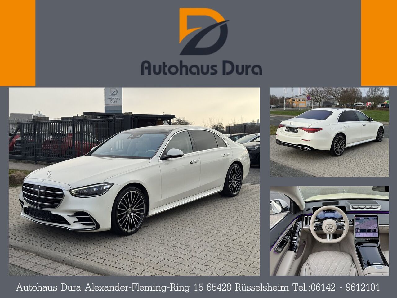 MERCEDES-BENZ S 500 4Matic Lang AMG Line Navi+Led+Pano...