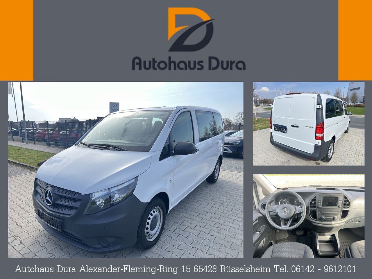 MERCEDES-BENZ Vito 114 CDI Mixto Kompakt Aut. Navi+Shz+Kamera...
