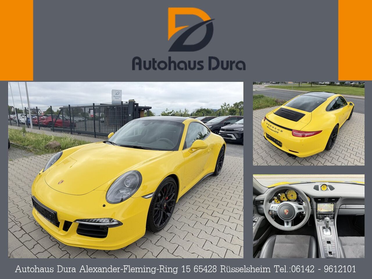 PORSCHE 911 Carrera GTS Approved 07/2027...