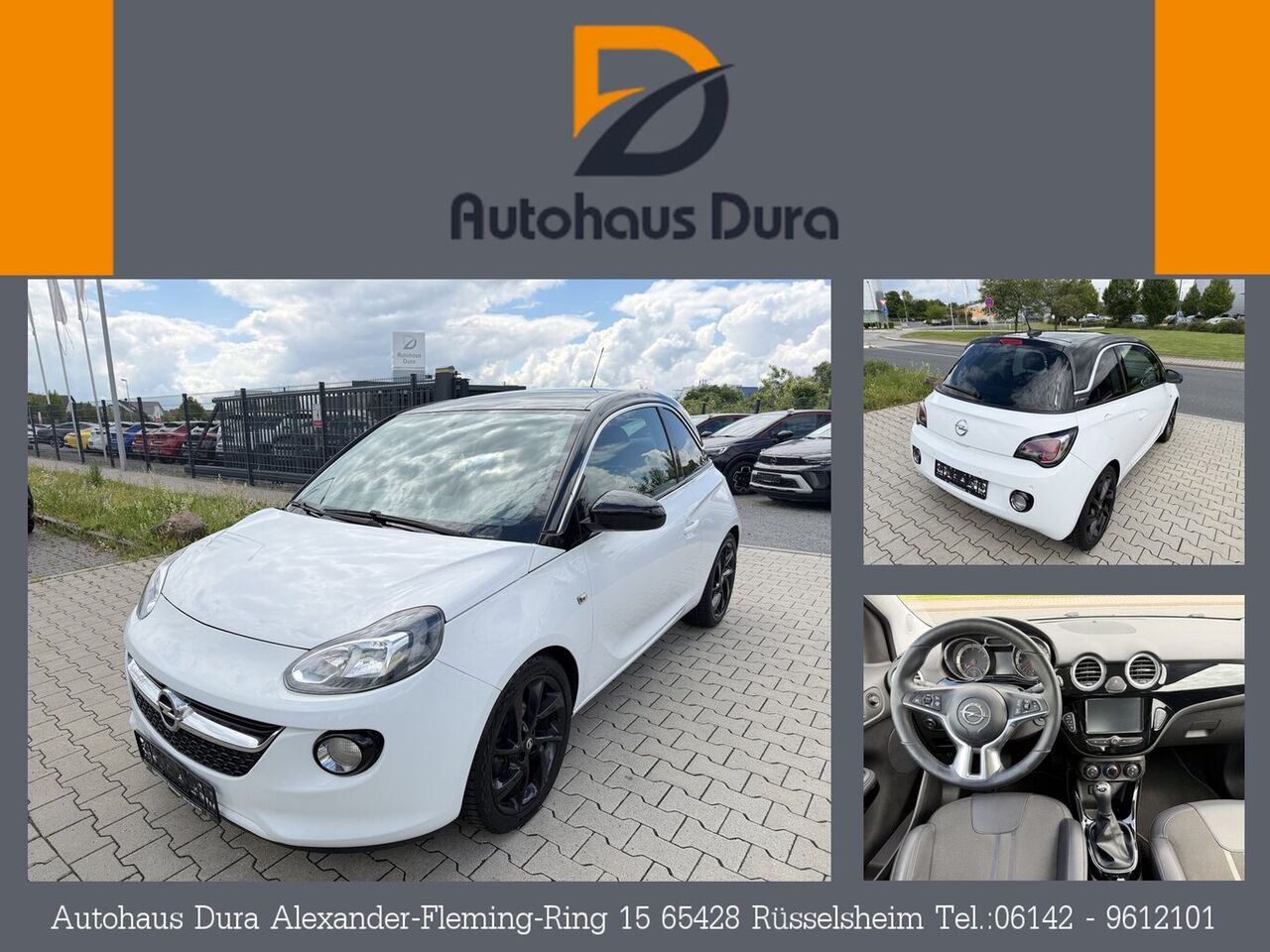 OPEL Adam 1.4 Slam Klimaautomatik+17 Zoll+Shz+Pdc...