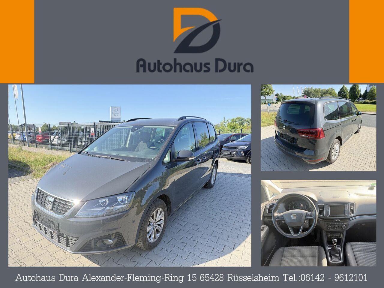 SEAT Alhambra 1.4 TSI Style Navi+Kamera+Ahk+Shz+Pdc...