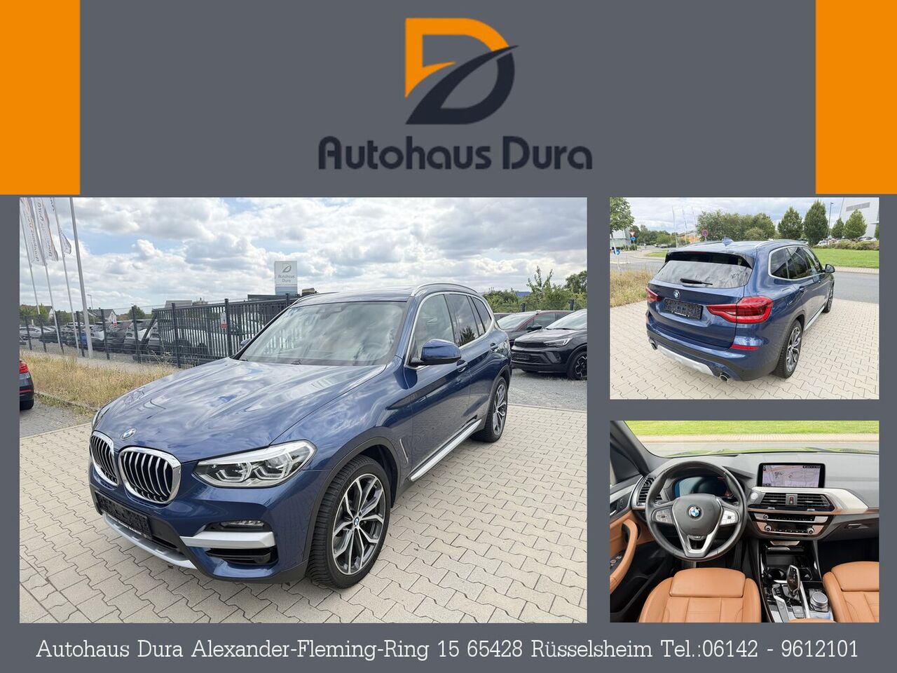 BMW X3 xDrive 30 d xLine Aut. Navi+Leder+Led+Pano...