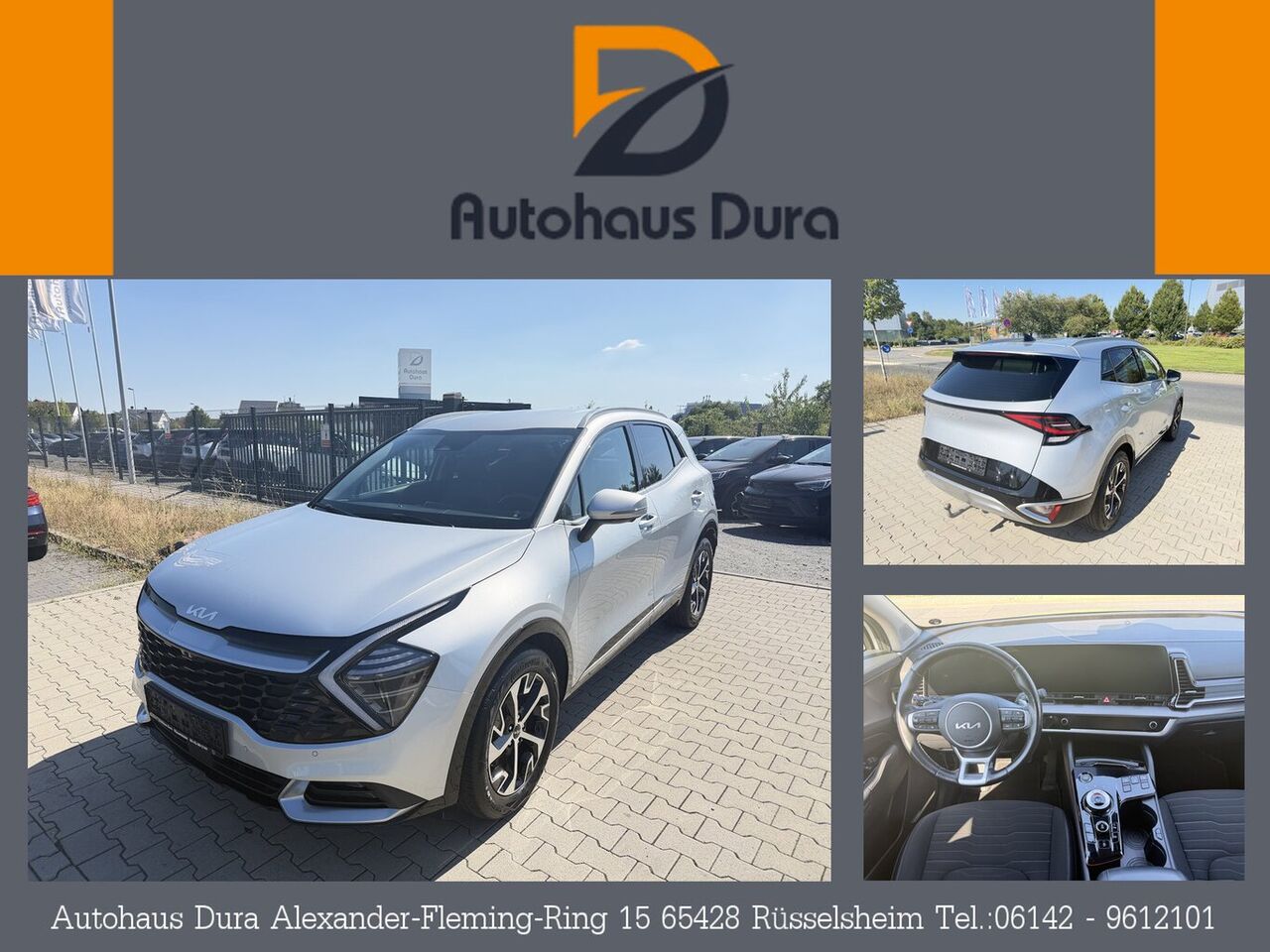 KIA Sportage 1.6 T-GDI Spirit 4WD Aut. Navi+Led+Ahk...