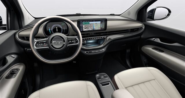 FIAT 500e Cabrio La Prima 42kWh 118PS Ansicht 4 für Fahrzeugdetailseite