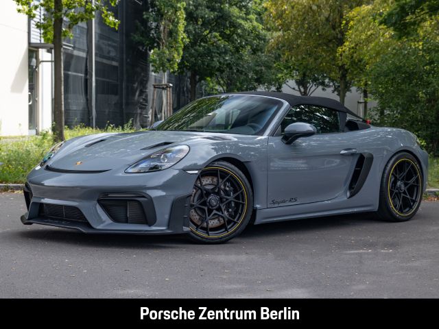 PORSCHE 718 Spyder RS BOSE Sportabgasanlage Arktikgrau