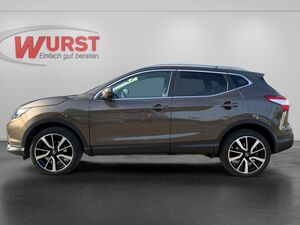 NISSAN Qashqai Tekna DIG-T 1.6 6MT SHZ Panoramaglasdach Allwetterreifen Scheibenheizung Ele. Sitze