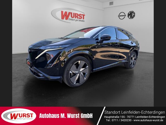 NISSAN Ariya 87kWh Evolve Pack Nappaleder Carplay360Kamera HUD StandHZG Panorama Navi Leder