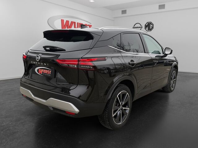 NISSAN Qashqai Tekna 1.3 DIG-T MHEV 140 PS HUD Bose PGD Navi 360° Kamera LED Ansicht 3 für Fahrzeugdetailseite