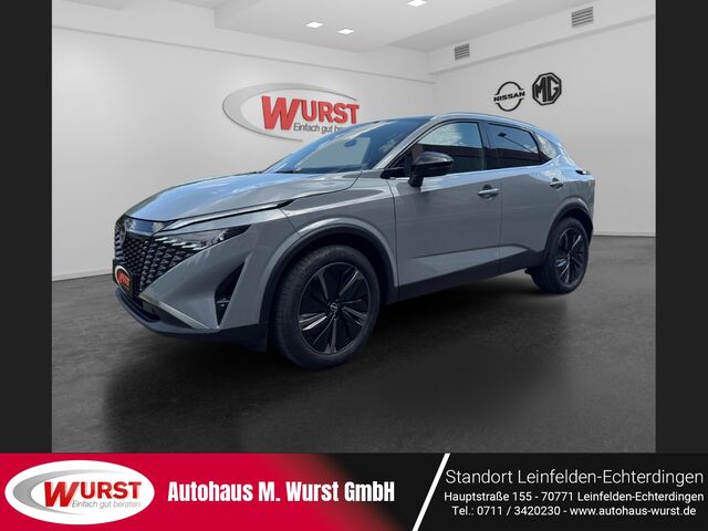 NISSAN Qashqai Tekna HUD Panorama Navi Memory Sitze Soundsystem Bose 360 Kamera LED Dyn. Kurvenlicht