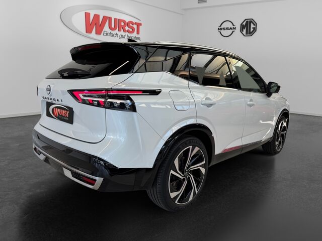 NISSAN Qashqai 1.3 DIG-T MHEV 158 PS Xtronic 4x2 Tekna 2 HUD Navi Memory Sitze 360 Kamera Ansicht 5 für Fahrzeugdetailseite