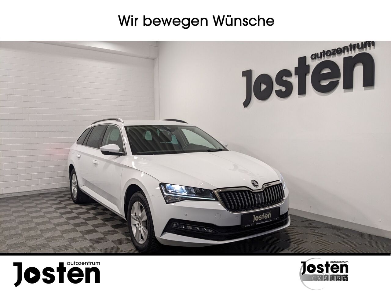 SKODA Superb Combi 2.0 TDI LED AHK CarPlay Canton KAM