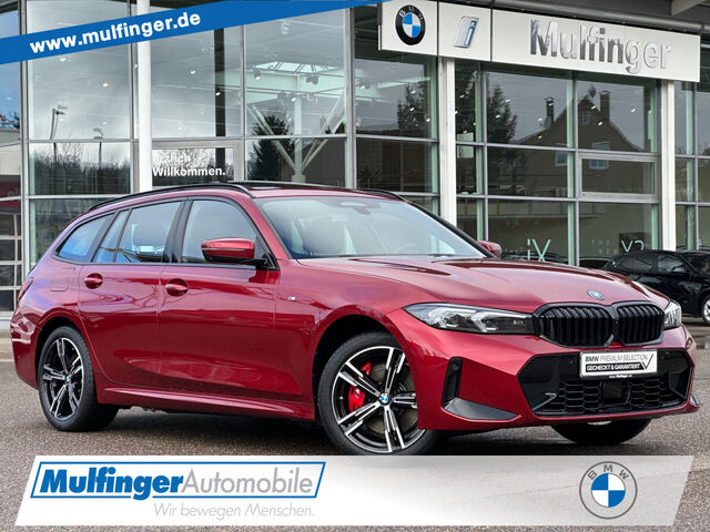 BMW 330 e T M Sport Pro HUD ACC SuView.PanoD HiFi AHK Sportpaket Bluetooth Navi LED Klima Aktivlenkung St Ansicht 1 für Fahrzeugdetailseite