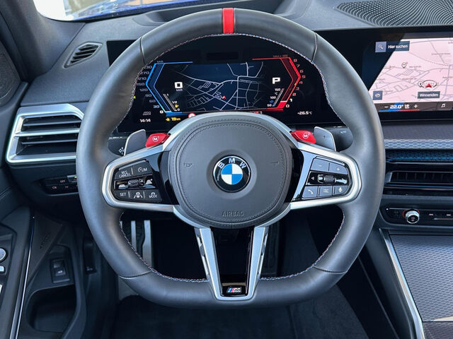 BMW M3 Comp. HUD DrivAssProf.Lenkradh. GlasD.Ha/Ka Sportpaket Bluetooth Navi LED Vollleder Klima Aktivle Ansicht 14 für Fahrzeugdetailseite