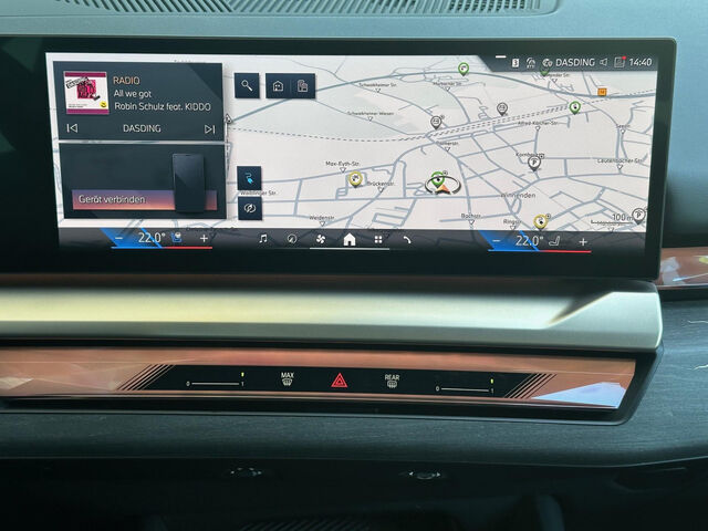 BMW i5 e40 M Sport IntAktivL.Sitzbel.Bow&Wil.AHK 20 Sportpaket Bluetooth HUD Navi LED Klima Aktivlenkung Ansicht 15 für Fahrzeugdetailseite