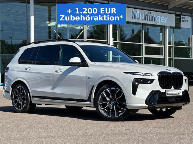 BMW X7 x40d M Sport Pro Standh.Sky ExDrivePro IntAkt Sportpaket Bluetooth HUD Navi LED Vollleder Klima L Ansicht 2 für Fahrzeugdetailseite