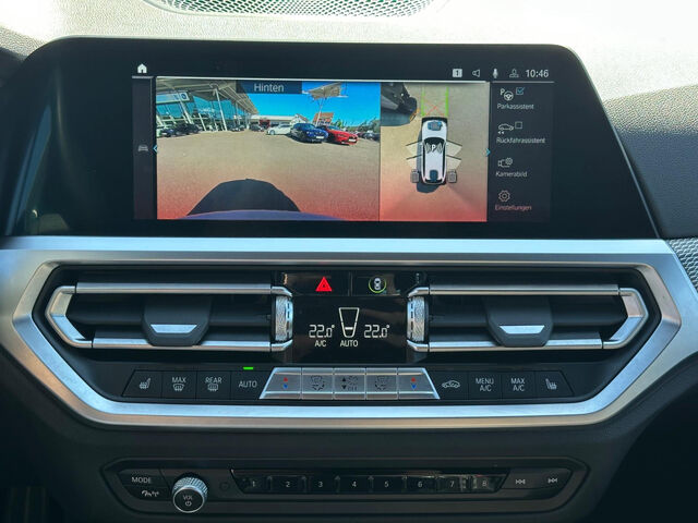 BMW 330 e T.xDr.M Sport HUD ACC Laser SuView.HiFi AHK Sportpaket Bluetooth Navi Klima Standhzg PDC el. Fe Ansicht 14 für Fahrzeugdetailseite