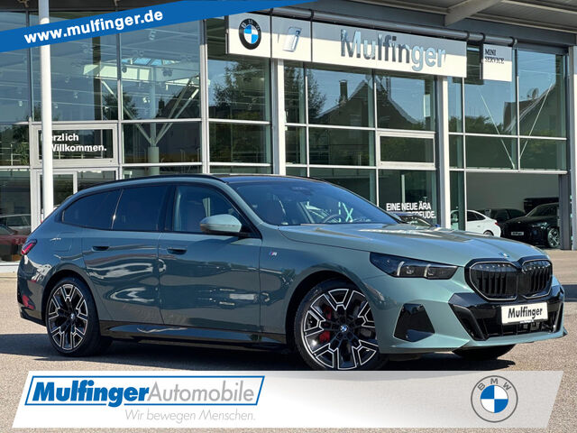 BMW 550 e T.xDr.M Sport Pro ACC 360Â°Pano.Sitzbel.AHK Sportpaket Bluetooth HUD Navi LED Vollleder Klima Ansicht 1 für Fahrzeugdetailseite