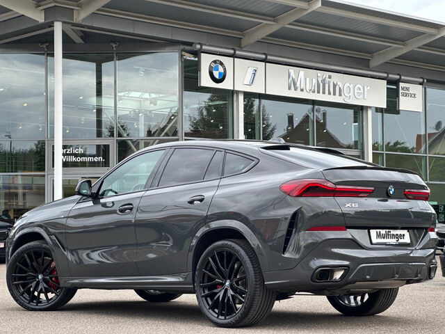 BMW X6 x30d M Sport PRO HUD ParkProf.Ha/Ka AHK 22 Sportpaket Bluetooth Navi LED Vollleder Klima PDC el. Ansicht 9 für Fahrzeugdetailseite
