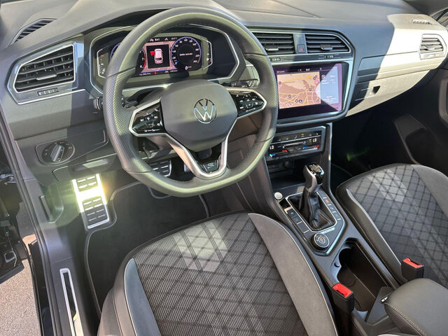 VW Tiguan 2.0 Allspace R-Line Pano LED Har/Kar AHK Sportpaket Bluetooth Navi Klima Aktivlenkung Einpark Ansicht 12 für Fahrzeugdetailseite