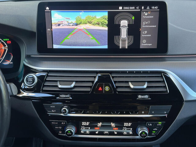 BMW 530 d xDr.T.M Sport ACC LiveProf.Kamera HiFi AHK Sportpaket Bluetooth Navi LED Vollleder Klima PDC el Ansicht 15 für Fahrzeugdetailseite