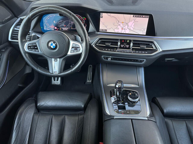 BMW X5 x30d M Sport HUD ACC PanoD.Laser Ha/Ka.AHK22 Sportpaket Bluetooth Navi Vollleder Klima PDC el. Fe Ansicht 12 für Fahrzeugdetailseite