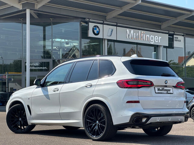 BMW X5 x30d M Sport HUD ACC PanoD.Laser Ha/Ka.AHK22 Sportpaket Bluetooth Navi Vollleder Klima PDC el. Fe Ansicht 8 für Fahrzeugdetailseite