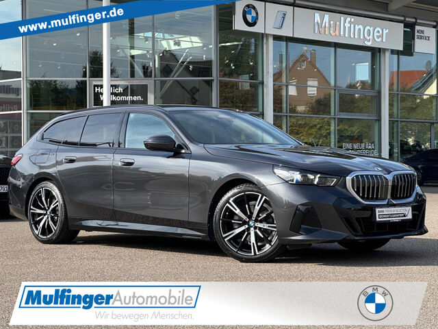 BMW 520 d xDr.T. M Sport Standh.PanoD.AHK Sitzbel.20 Sportpaket Bluetooth HUD Navi LED Vollleder Klima St Ansicht 1 für Fahrzeugdetailseite