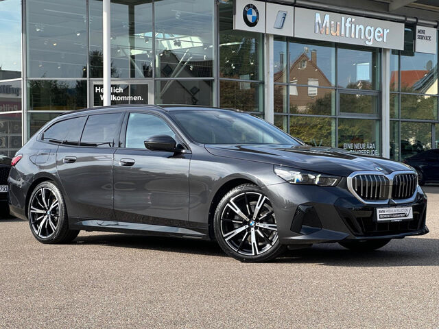 BMW 520 d xDr.T. M Sport Standh.PanoD.AHK Sitzbel.20 Sportpaket Bluetooth HUD Navi LED Vollleder Klima St Ansicht 2 für Fahrzeugdetailseite