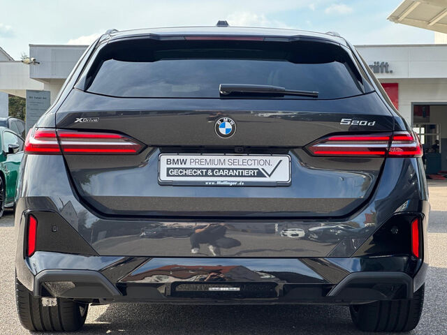 BMW 520 d xDr.T. M Sport Standh.PanoD.AHK Sitzbel.20 Sportpaket Bluetooth HUD Navi LED Vollleder Klima St Ansicht 7 für Fahrzeugdetailseite